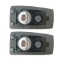 2 Pieces - Side Indicator Lamp on Door - Amber/Amber (Fit: 2008-2010 Hino 155)