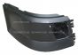 Volvo VNL Side Bumper End 2015 and Prior with Fog Light Hole - Passenger Side