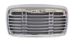 Freightliner Columbia Grille - Chrome with Bug Net
