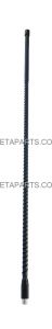 1x 2 Feet Fiberglass 500 Watt CB Radio Antenna Black PBP 37-094