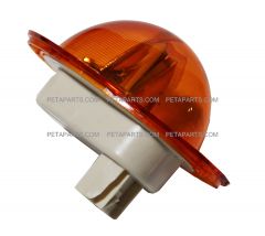 Freightliner Cascadia Side Marker Turn LED Light - Amber Clear Lens