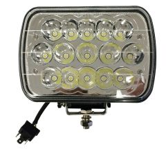 5"x 7" 15 LED Sealed High Beam/Low Beam Headlight (Fit: Universal and Various Other Trucks )