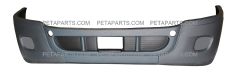 Freightliner Cascadia Bumper without Fog Light Holes and Black Cover